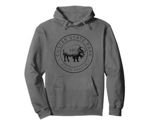 Parc d'État de Custer, Dakota du Sud, Bison Vintage Pride Sweat à Capuche