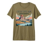 Parc d'État de Custer T-Shirt Haut de Gamme
