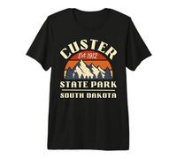 Parc d'État de Custer T-Shirt Haut de Gamme