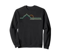 Parc d'État de Gooseberry Falls, Minnesota Mountain Retro Sweatshirt