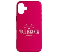 Parc d'État de Wallis Sands, New Hampshire, Modern Wallis Sands NH Coque pour iPhone 16 Plus