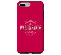 Parc d'État de Wallis Sands, New Hampshire, Modern Wallis Sands NH Coque pour iPhone 7 Plus/8 Plus