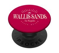 Parc d'État de Wallis Sands, New Hampshire, Modern Wallis Sands NH PopSockets PopGrip Adhésif