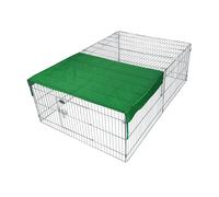 Parc enclos pour petits animaux domestiques 122 cm protection solaire Helloshop