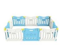 Dwinguler Parc Enfant Modulable Bleu Ciel