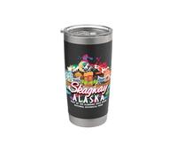 Parc historique national de Skagway Alaska Klondike Gold Rush Gobelet isotherme en acier inoxydable double paroi