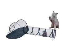 Parc idéal pour chat - Parc léger pour animaux de compagnie, avec portes à fermeture éclair | Parc d'extérieur pliable et respirant pour chaton, utilisation intérieure et extérieure, voyage et jeu