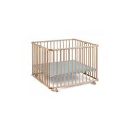 Geuther Parc Lucilee Pliage Vertical 90 X 97 X 70 Cm Cadre Naturel Motifs Vert D'eau Vert