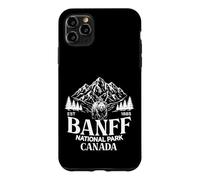 Parc National Banff Canada Est 1885 Camping Randonnée en Montagne Coque pour iPhone 11 Pro Max