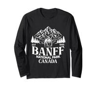 Parc National Banff Canada Est 1885 Camping Randonnée en Montagne Manche Longue
