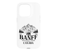 Parc National Banff Canada Est 1885 Randonnée en Montagne Coque pour iPhone 15 Pro