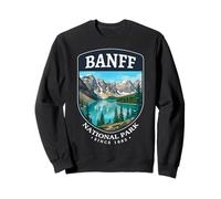 Parc National de Banff 1885 Throwback Retro Outdoors Canada Sweatshirt