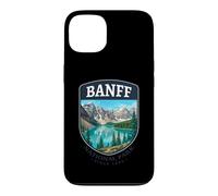 Parc National de Banff : Throwback Retro Outdoors Canada Coque pour iPhone 13