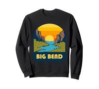 Parc National de Big Bend, Texas, Sunset River Sweatshirt
