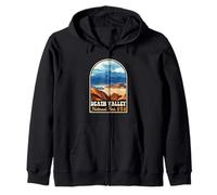 Parc national de Death Valley, Californie, États-Unis, voyage rétro Sweat à Capuche