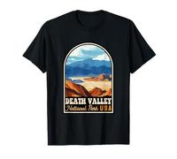 Parc national de Death Valley, Californie, États-Unis, voyage rétro T-Shirt