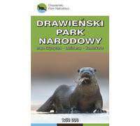 Parc national de Drawa, carte touristique au 1:50 000, carte de randonnée