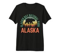 Parc National de Glacier Bay T-Shirt Haut de Gamme