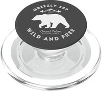 Parc National de Grand Teton Sauvage et Gratuit Grizzly 399 PopSockets PopGrip pour MagSafe