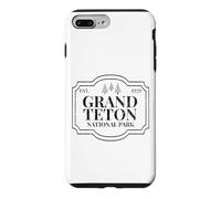 Parc National de Grand Teton Wyoming Est 1929 Rétro Coque pour iPhone 7 Plus/8 Plus