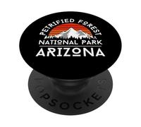 Parc National de la forêt pétrifiée PopSockets PopGrip Adhésif