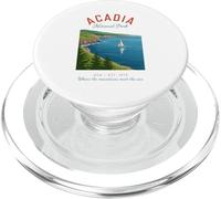 Parc national de l'Acadie - Main - Retro Acadia PopSockets PopGrip pour MagSafe