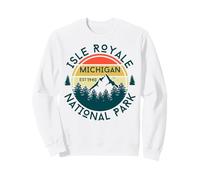 Parc National de l'Isle Royale Michigan Nature Randonnée Sweatshirt