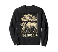 Parc national de l'Isle Royale Moose Vintage Traveling Sweatshirt