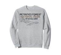 Parc national de Petrified Forest : voyagez en Arizona et explorez la Terre Sweatshirt
