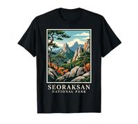 Parc National de Seoraksan, Voyage en Montagne de Corée Graphique T-Shirt