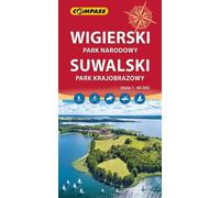 Parc national de Wigierski, parc paysager de Suwalski 1:40 000