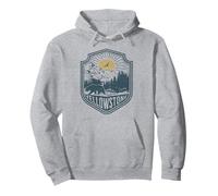 Parc National de Yellowstone Ours Nature Randonnée Extérieur Sweat à Capuche