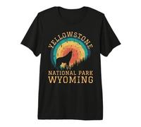 Parc National de Yellowstone T-Shirt Haut de Gamme