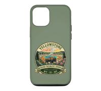 Parc National de Yellowstone WY ID MT USA Old Faithful Souvenir Coque pour iPhone 12/12 Pro