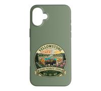 Parc National de Yellowstone WY ID MT USA Old Faithful Souvenir Coque pour iPhone 16 Plus