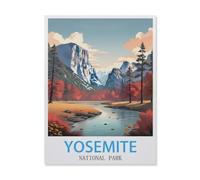 Parc National de Yosemite，Jigsaw Puzzle 1000 Pièces Puzzles Adultes Enfants Intéressant 1000 Pièces Puzzle Personnalisé Jouets（38x26cm）-IF55