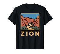 Parc National de Zion Utah Canyon Randonnée Randonnée Camping T-Shirt