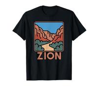 Parc National de Zion Utah Canyon Randonnée Randonnée Camping T-Shirt