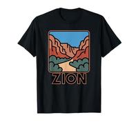 Parc National de Zion Utah Canyon Randonnée Randonnée Camping T-Shirt