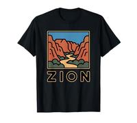 Parc National de Zion Utah Canyon Randonnée Randonnée Camping T-Shirt