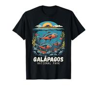 Parc national des Galapagos Équateur Souvenir Animaux de l'océan T-Shirt
