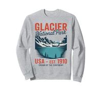 Parc National des Glaciers Amoureux de la Nature Sweatshirt