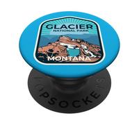 Parc National des Glaciers, Montana PopSockets PopGrip Adhésif
