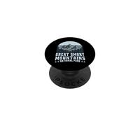 Parc National des Great Smoky Mountains, rétro et Vintage PopSockets PopGrip Adhésif