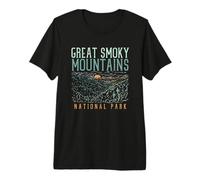 Parc National des Great Smoky Mountains T-Shirt Haut de Gamme