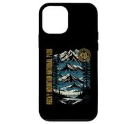 Parc national des montagnes Rocheuses - Design vintage pittoresque Coque pour iPhone 12 mini