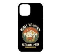 Parc National des Montagnes Rocheuses Est 1915 Vintage Colorado Wapiti Coque pour iPhone 12 Mini