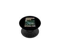 Parc National des Samoa américaines, Design rétro Vintage PopSockets PopGrip Adhésif