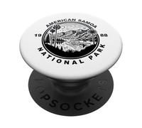 Parc National des Samoa américaines, Souvenirs, Montagnes, Palmier PopSockets PopGrip Adhésif