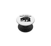 Parc National des Smoky Mountains Ours Noir Conçu PopSockets PopGrip Adhésif